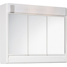 JOKEY RUBÍN Zrkadlová skrinka so žiarovkou 2 x 40W - biela