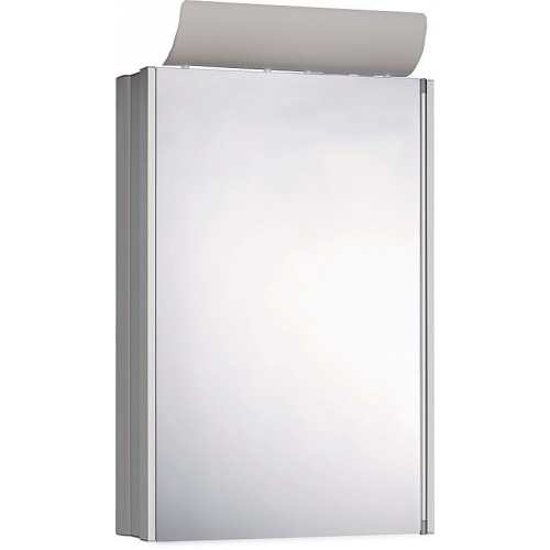 JOKEY SINGLE ALU Zrkadlová skrinka - aluminium