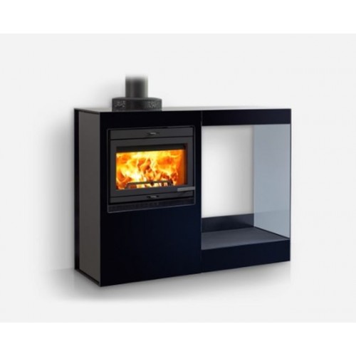 Jotul CUBE GG WS obstavba s krbovou vložkou I 530 RH, rovné sklo, 341283+CUBE