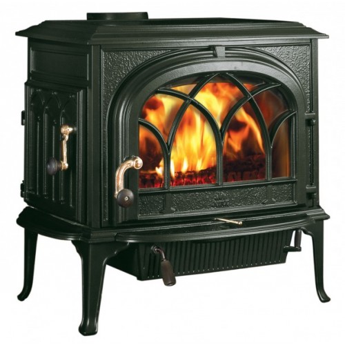 Jotul F 500 CB krbové kachle zelená majolika 351224