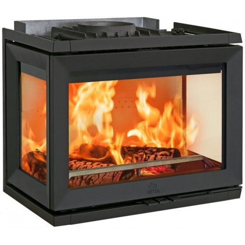 Jotul I 520 CB FRL trojstranné PRESKLENIE krbová vložka čierny lak 30044746