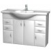 Intedoor Klasik spodná kúpeľňová skrinka závesná s umýv. drevodekor F25 K105Z/F25