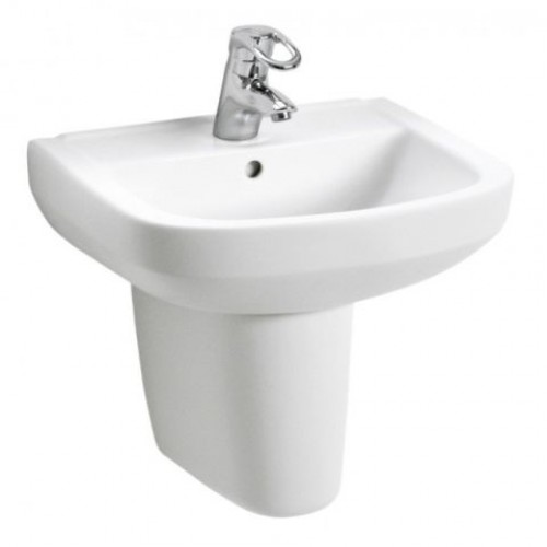 KOLO Primo umývadlo 55 cm, s otvorom pre batériu, s prepadom K81155