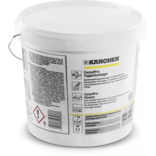 Kärcher RM 760 Classic CarpetPro Čistič kobercov, 200 tabliet 6.295-856.0 Kärcher RM 760 Classic CarpetPro Čistič kobercov, 200 tabliet 6.295-856.0