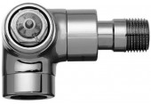 Kermi ventil rohový pre ľavé pripojenie, DN 15 1/2 ", chróm ZV00300003