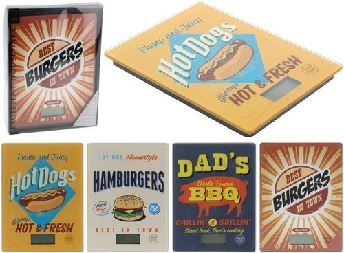 KAISERHOFF Váha kuchynská digitálne, motív KO-170417580