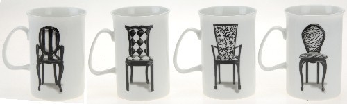 KAISERHOFF Hrnček porcelánový 300 ml, STOLIČKY KO-187839