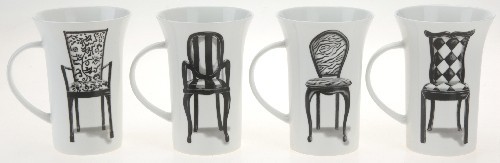 KAISERHOFF Hrnček porcelánový 400 m, STOLIČKY KO-187840
