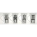 KAISERHOFF Hrnček porcelánový 400 m, STOLIČKY KO-187840