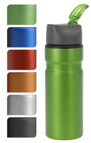 KAISERHOFF Fľaša športová 700 ml nerozbitná sa sklápacím náustkom zelená KO-193659zele