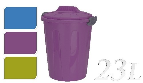 KAISERHOFF Kôš plastový v modrej farbe, 23 L 45 cm KO-890264modr 