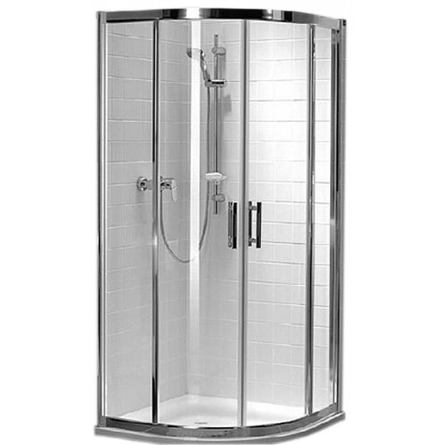 KOLO Geo-6 čtvrtkruhový sprchovací kút 90x90 cm, posuvné dvere, časť 2/2 GKPG90R22003B
