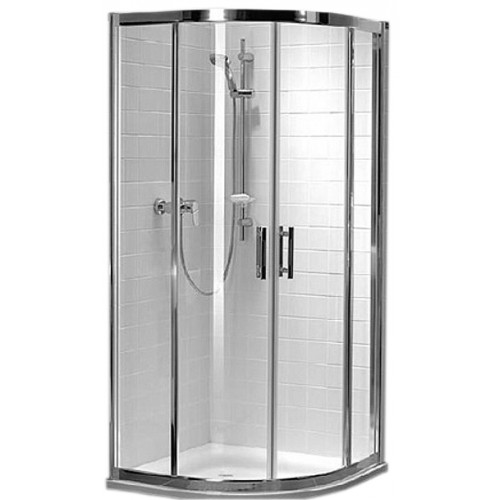 KOLO Geo-6 čtvrtkruhový sprchovací kút 80x80 cm, posuvné dvere, časť 2/2 GKPG80R22003B