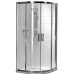 KOLO Geo-6 čtvrtkruhový sprchovací kút 90x90 cm, posuvné dvere, časť 2/2 GKPG90R22003B