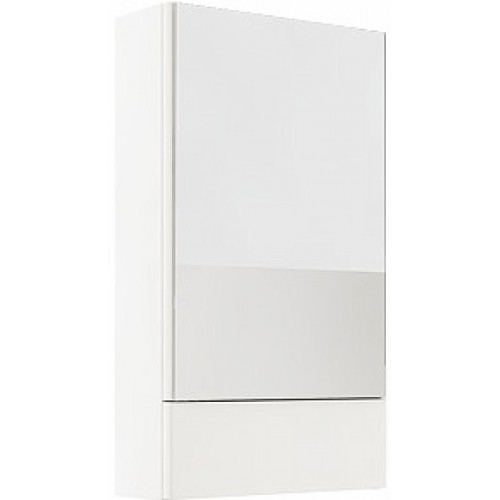KOLO Nova Pro zrkadlová skrinka 49 cm, závesná, lesklá biela 88431 (88431000)