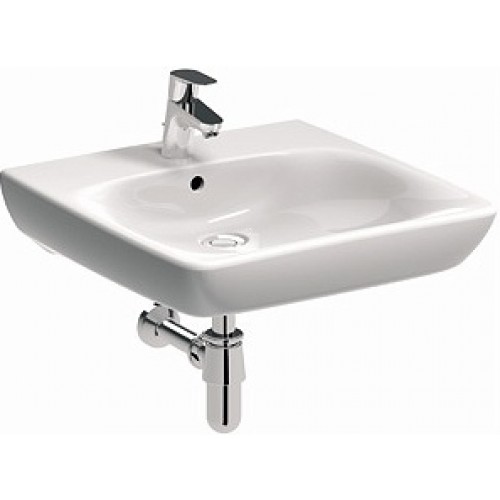 KOLO Nova Pro Bez Bariér umývadlo 55 cm, s otvorom pre batériu, bez prepadu M38455000
