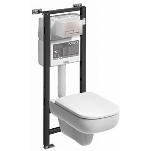 KOLO Traffic závesný set: inštalačný modul Technic GT a závesné WC Traffic 99425