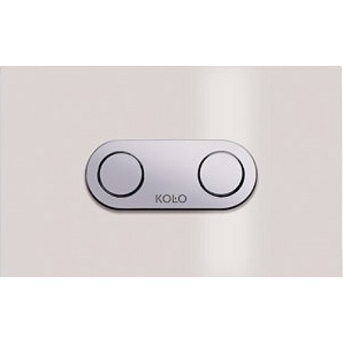 KOLO Chameleon ovládacie tlačidlo pre inštalačný modul, strieborné 94153-004