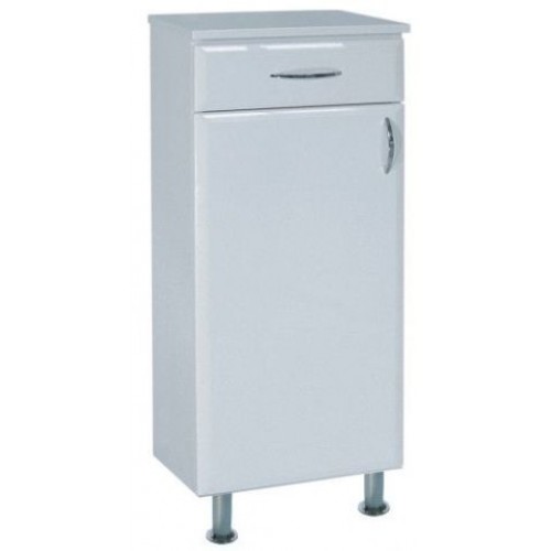 INTEDOOR KLASIK nízka skrinka 35x85,5 cm ľavá biela SN 35 LN 01