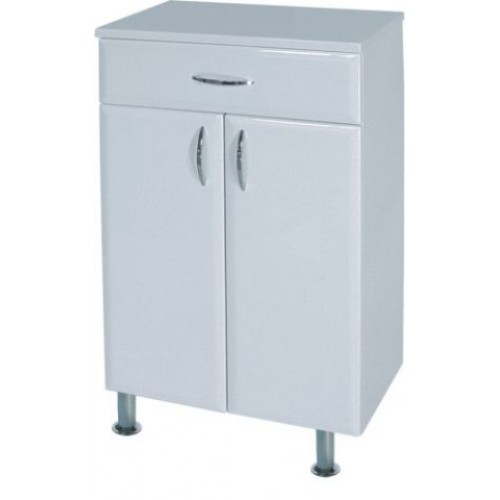 Intedoor Klasik nízka kúpeľňová skrinka na dvoch nožičkách drevodekor 04 KSN50N/04