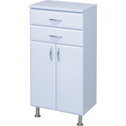 Intedoor Klasik stredná kúpeľňová skrinka na nožičkách drevodekor 84 KSS50N/84