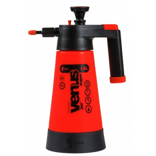 KWAZAR VENUS SUPER 1,5L postrekovač ručný tlakový, kĺbová tryska 360 °