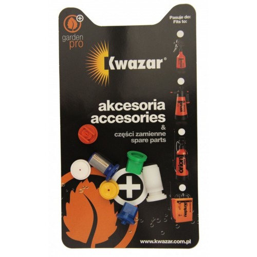 KWAZAR sada trysiek (6x tryska + 1x filter)