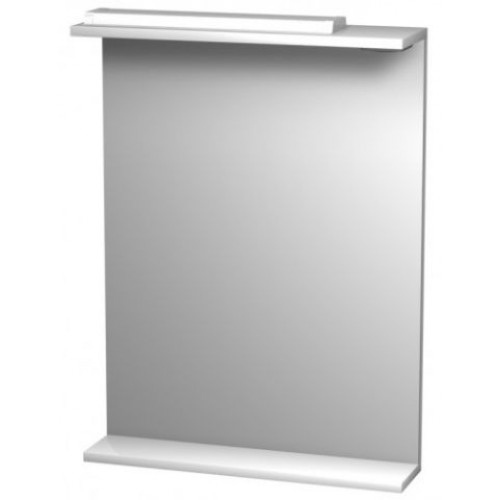 INTEDOOR KLASIK zrkadlová stena 60x80 cm s osvetlením biela ZS 60 01