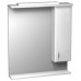 INTEDOOR KLASIK zrkadlová stena 70x80 cm s osvetlením pravá wenge ZS 70 P 55