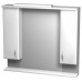 INTEDOOR KLASIK zrkadlová stena 90x80 cm s osvetlením biela ZS 90 01