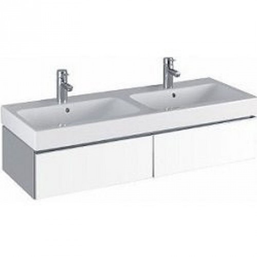 KERAMAG Icon skř.pod.dvojum.119x24 biela matná 841220000