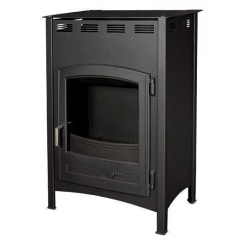 KRATKI Koza Alicja TV, 15 kW krbové kachle s teplovodným výmenníkom