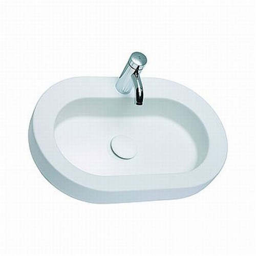 KOLO Cocktail umývadlo oválne 65 cm, na dosku, s otvorom pre batériu, Reflex L31665900