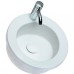 KOLO Cocktail umývadlo okrúhle priemer 45 cm, zápustné, s otvorom pre batériu, L31845900