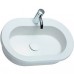 KOLO Cocktail umývadlo oválne 65 cm, zápustné, s otvorom pre batériu, Reflex L31865900