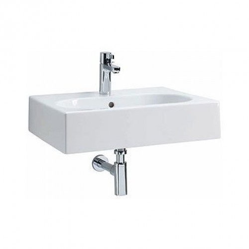 KOLO Twins umývadlo 60 cm, vnútri oválne, s otvorom pre batériu, Reflex L51161900