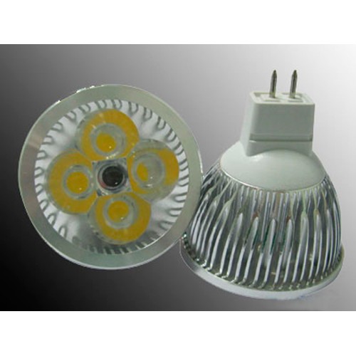 SAPHO LED bodová žiarovka 4W, 12V, 50x48mm, MR16, teplá biela 2700-3500K, 30 ° LDP304