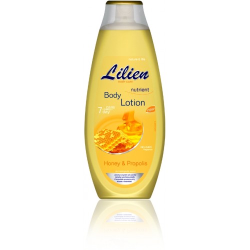 Lilien Telové mlieko - Honey & Propolis 400 ml Lilien Telové mlieko - Honey & Propolis 400 ml
