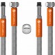 MERABELL Aqua, hadica vod. batéria, G3/8"–M10x1 dlhý závit-2ks+perlátor ,dĺžka 35cm M0013
