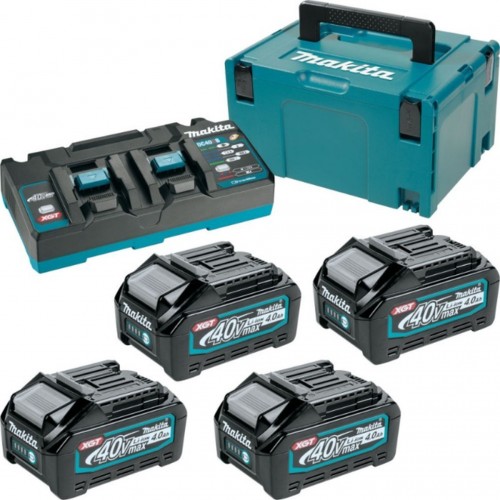 Makita 191U28-6 Súprava Li-ion XGT 40V 4xBL4040+1xDC40RB+Makpac