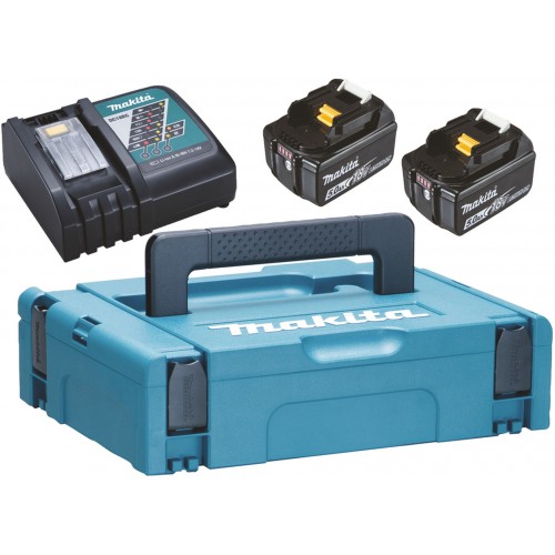 Makita 197624-2 Súprava Li-ion LXT 18V 2ksBL1850B+1ks nabíjačka DC18RC+Makpac