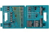 Makita B-49373 Sada bitov a vrtákov do dreva, kovu, muriva 75 ks