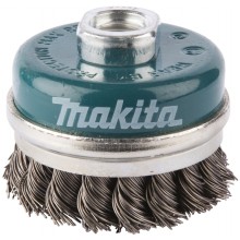 Makita D-24131 Miskovitá kefa z oceľového drôtu - spletený 75mm