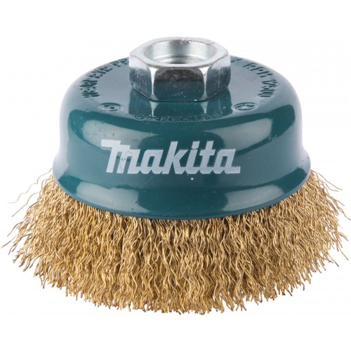 Makita D-39768 Miskovitá drôtená kefa 75 mm, vlnitý drôt 0,3 mm Makita D-39768 Miskovitá drôtená kefa 75 mm, vlnitý drôt 0,3 mm
