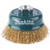 Makita D-39768 Miskovitá drôtená kefa 75 mm, vlnitý drôt 0,3 mm