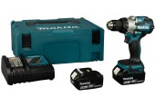 Makita DHP489RTJ Aku bezuhlíkový príklepový skrutkovač Li-ion LXT (18V/2x5,0Ah) Makpac