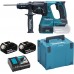 Makita DHR243RTJ Akumulátorové kombinované kladivo SDS-PLUS LXT 18V/2x 5,0Ah, Makpac