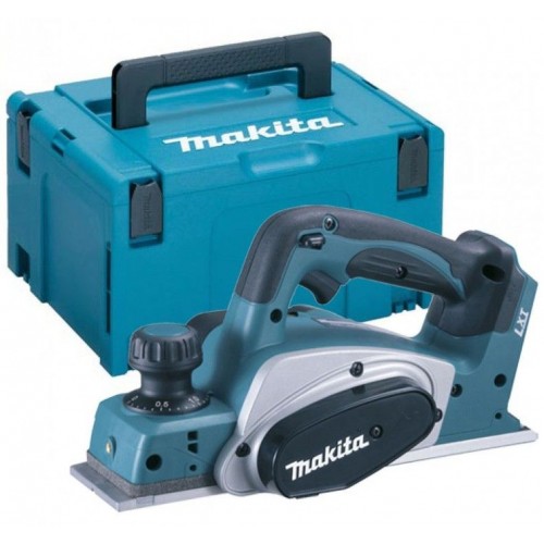 Makita DKP180ZJ Aku hoblík Li-ion LXT 18 V, 82 mm, bez aku