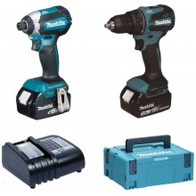 Makita DLX2535SJ Aku súprava DDF490 + DTD153 Li-ion LXT 18 V