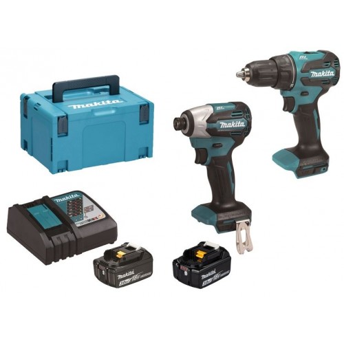 Makita DLX2577JX2 Akumulátorová sada DDF490+DTD158 Li-ion LXT (2x3,0Ah/18V) Macpak Makita DLX2577JX2 Akumulátorová sada DDF490+DTD158 Li-ion LXT (2x3,0Ah/18V) Macpak